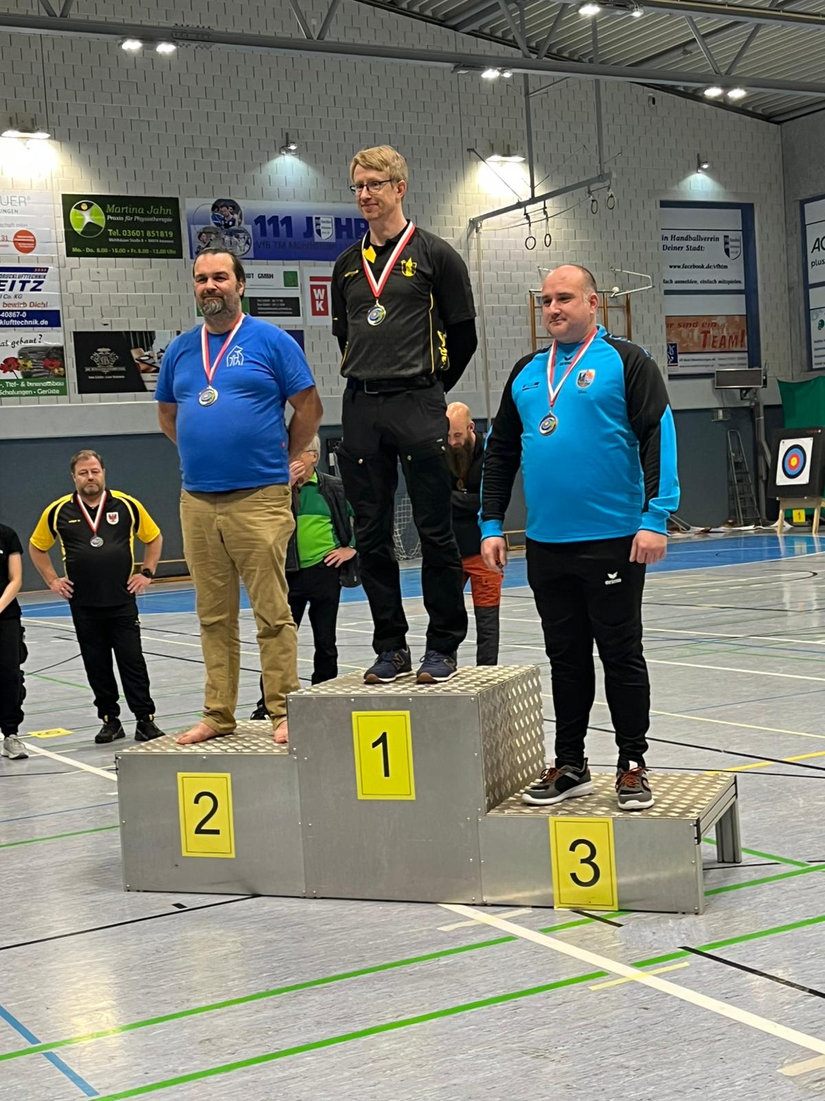 Silber bei der Thüringer Landesmeisterschaft – Halle 18m 2025